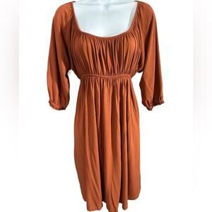New York & Co Women’s Dress, Orange, Size M